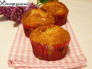 Zabpelyhes bannos muffin recept