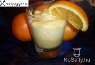 Narancs mousse nyrfacukorral recept